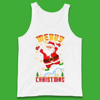 merry christmas santa claus tank top