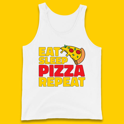 Eat Sleep Pizza Repeat Tank Top