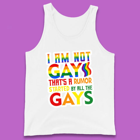 I Am Not Gay Tank Top