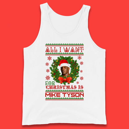 Mike Tyson Christmas Tank Top