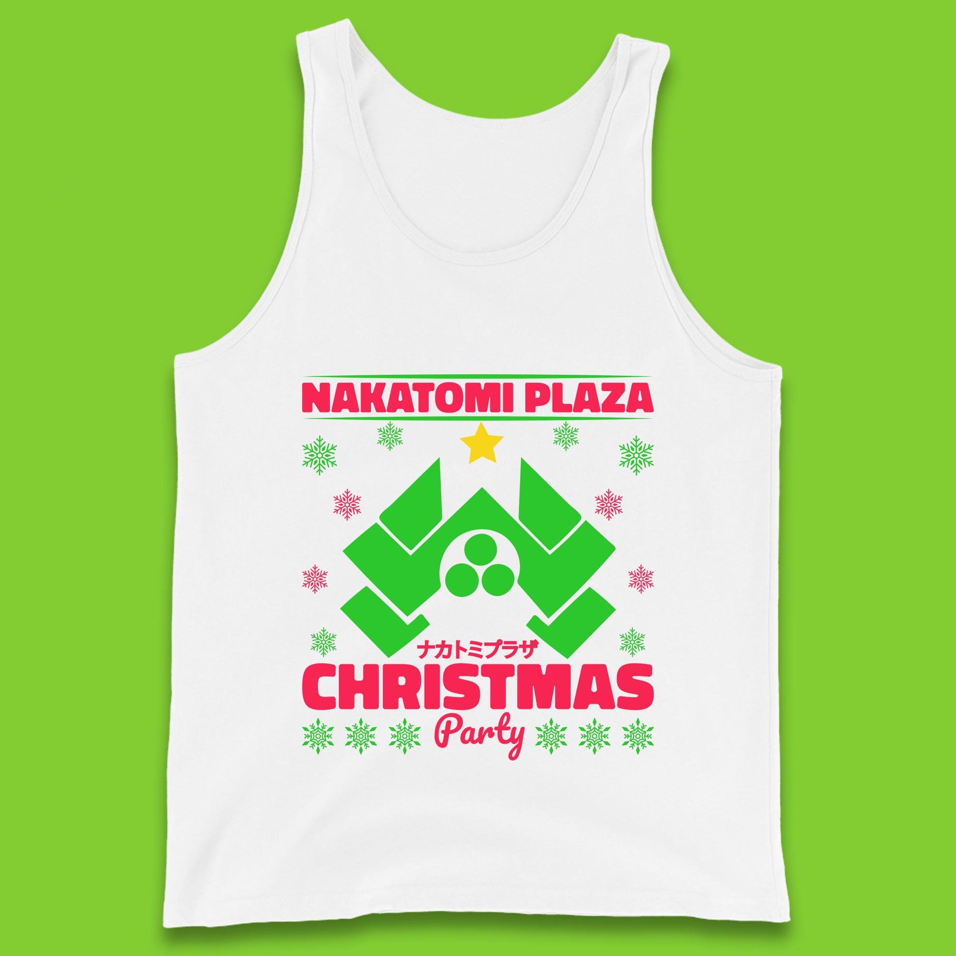 nakatomi plaza christmas tank top