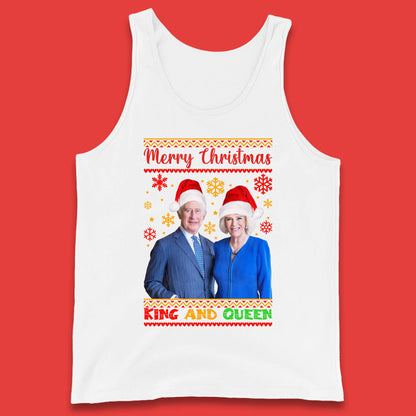 King And Queen Christmas Tank Top