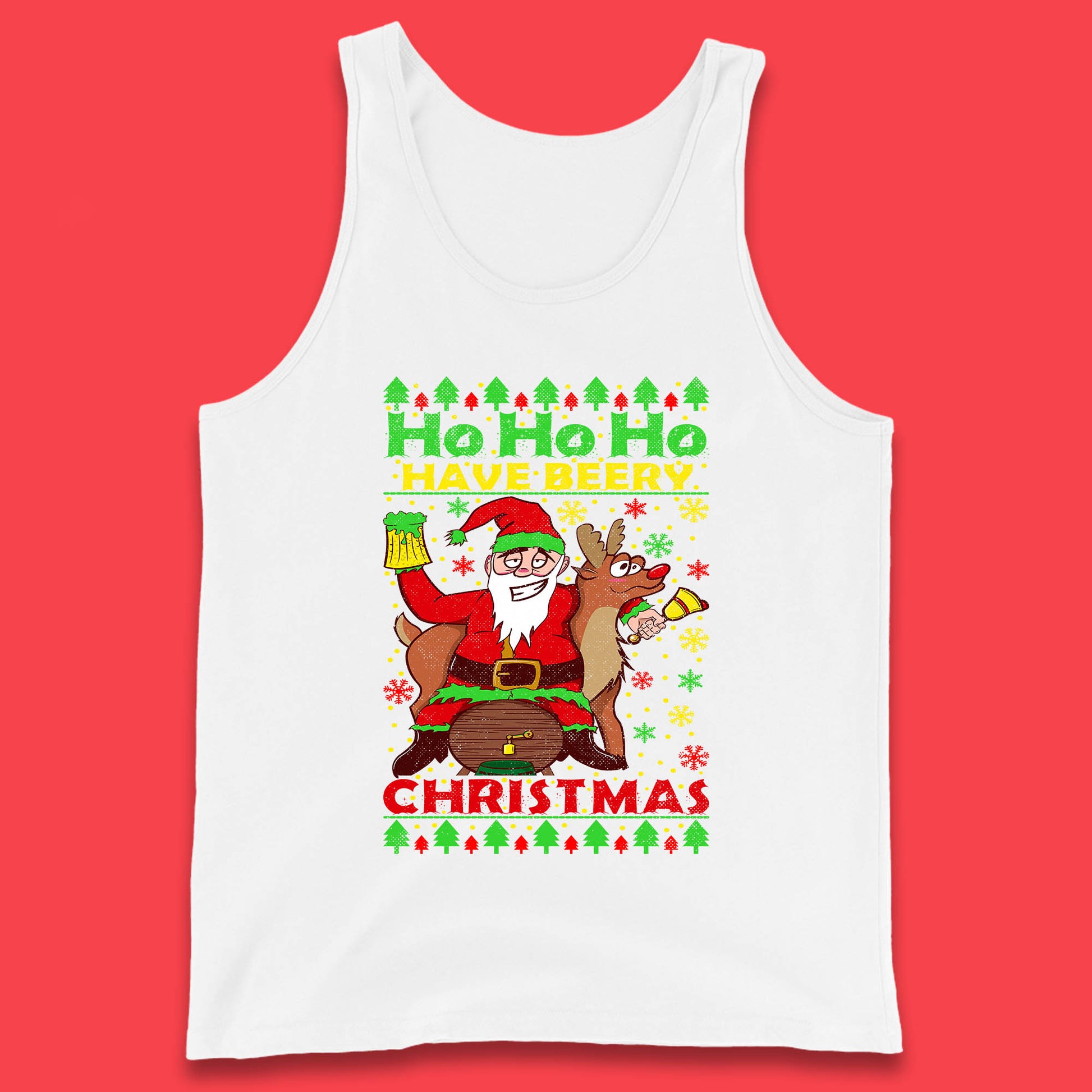 beery christmas tank top