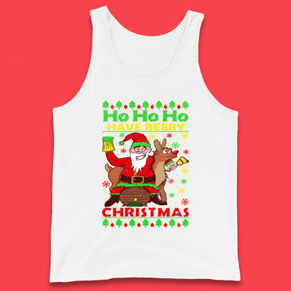 beery christmas tank top