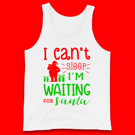 Christmas Waiting For Santa Tank Top