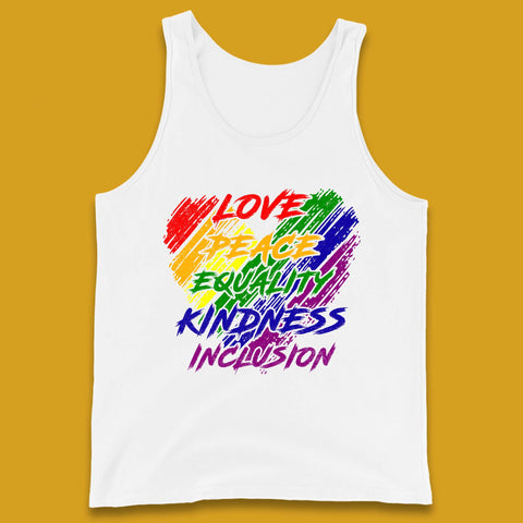 Love Peace Equality Tank Top