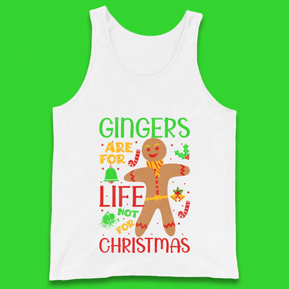 christmas gingerbread gingers are for life not for christmas tank top