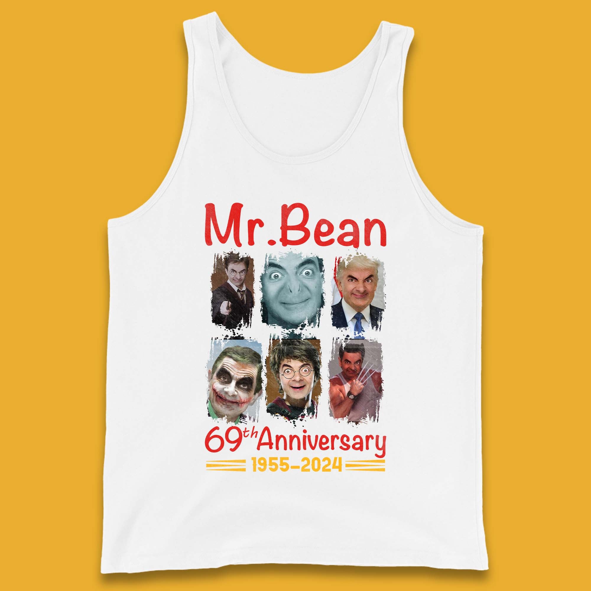 Mr. Bean 69th Anniversary Tank Top