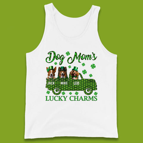 Personalised Dog Mom's Lucky Charms Tank Top