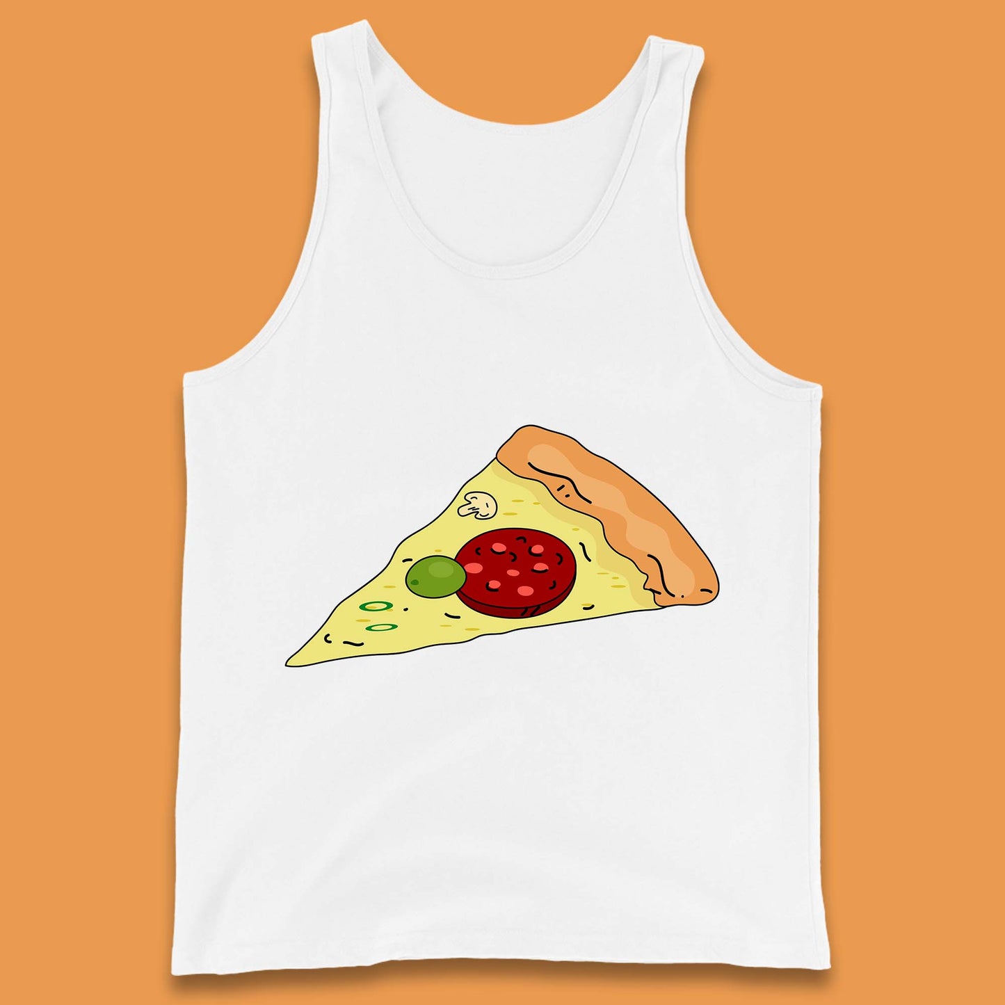 Italian Pizza Slice Pizzaologist Pizza Lover Pizza Holic Pizza Addict Tank Top