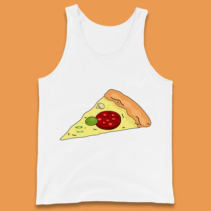 Italian Pizza Slice Pizzaologist Pizza Lover Pizza Holic Pizza Addict Tank Top