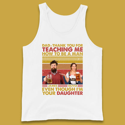 Personalised Thank You For Teaching Me Tank Top