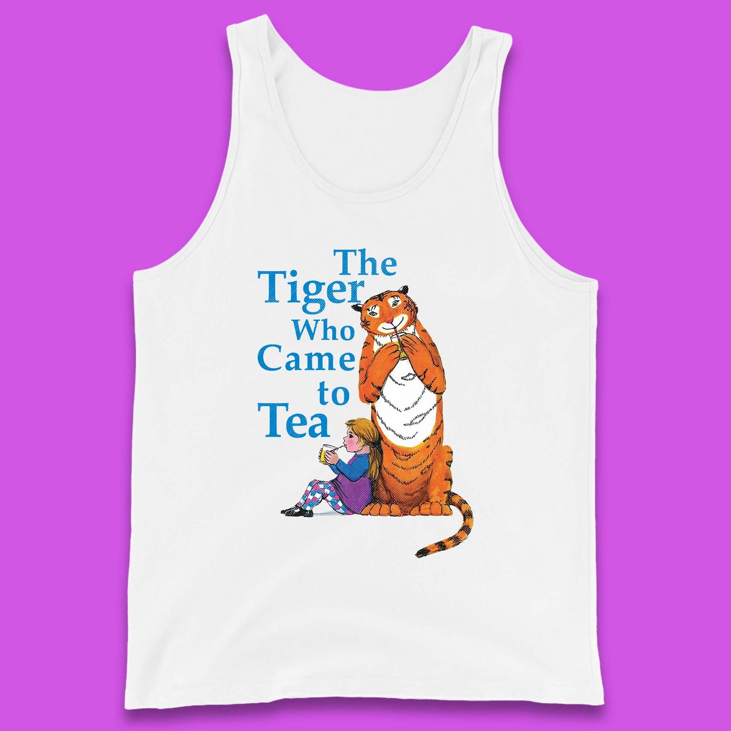 Tiger Who Came To Tea Vest Top