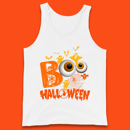 Halloween Spooky Boo Eye Balls Funny Halloween Boo Ghost Spooky Season Tank Top