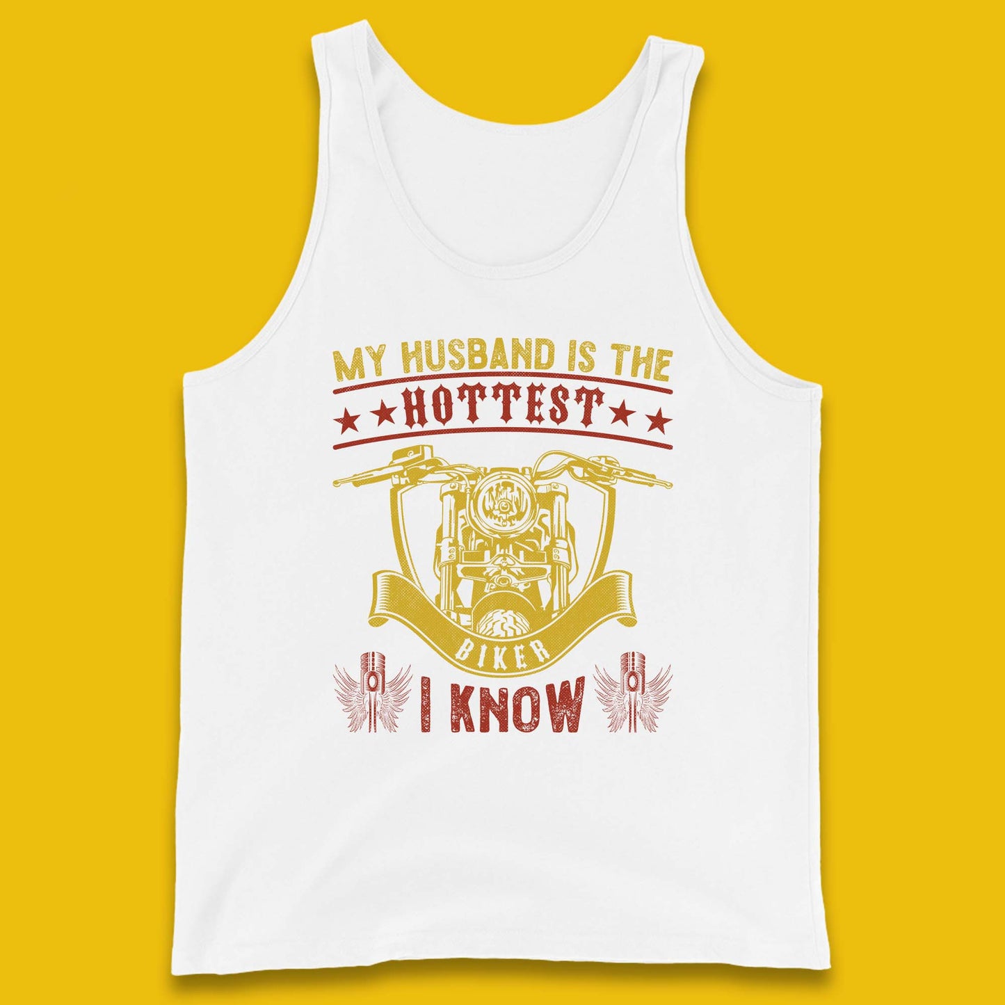 Husband Hottest Biker Tank Top