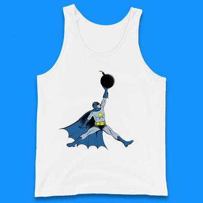 Superhero Batman Jordan Spoof DC Comics Action Adventure Movie Character Tank Top