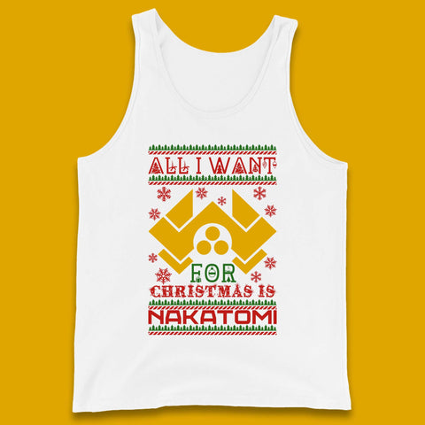 Want Nakatomi For Christmas Tank Top