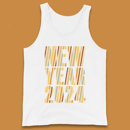 Retro Style New Year 2024 Tank Top