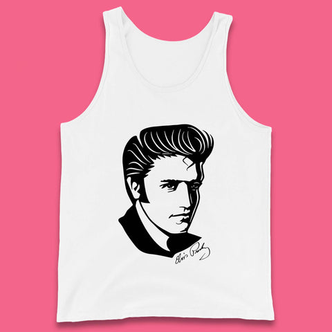 Elvis Presley American Singer King Of Rock And Roll Elvis Presley Lovers Tank Top