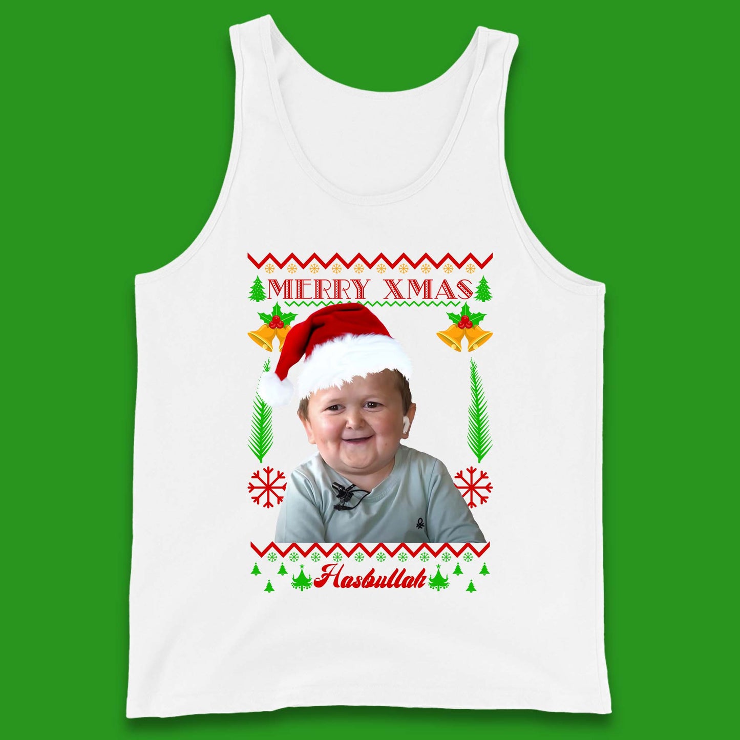 Merry Xmas Hasbullah Christmas Tank Top
