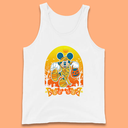 Disney Halloween Boo Mummy Mickey Mouse Horror Scary Disneyland Trip Tank Top