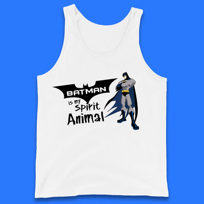 Batman Is My Spirit Animal DC Comics Batman Basic Logo Superhero Dc Movie Character  Tank Top