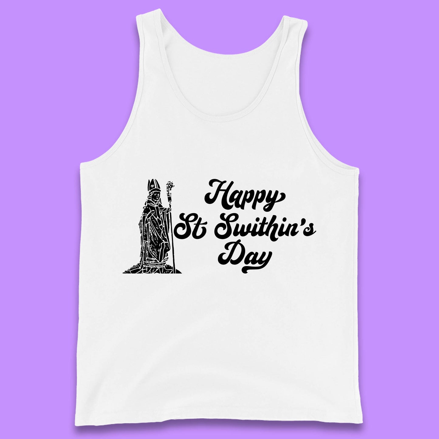 Happy St. Swithin's Day Swithun Weather Folklore Saint Swithun's Day Tank Top