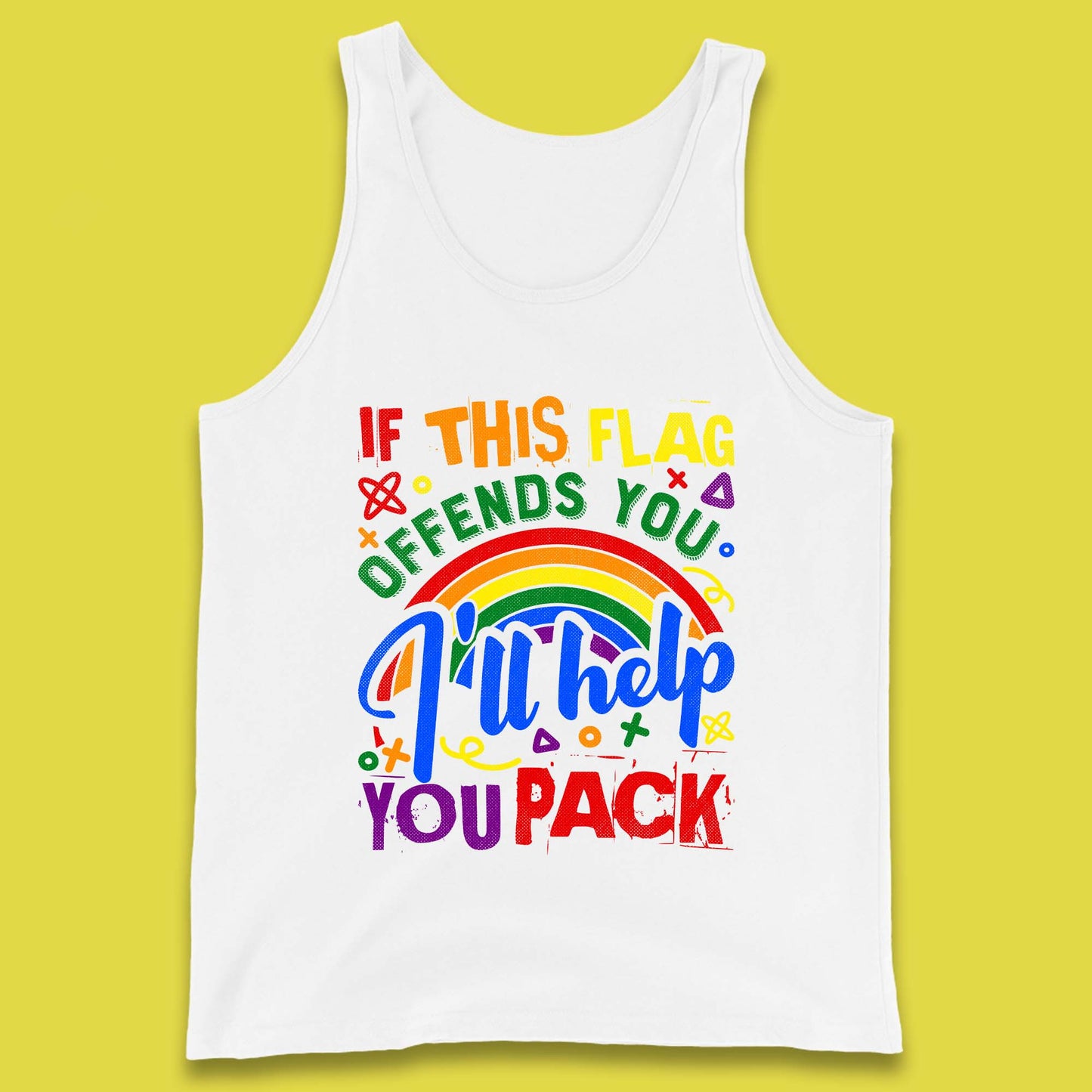 If This Flag Offends You Tank Top