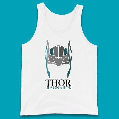Thor Ragnarok Marvel Avenger Thor Helmet Superhero Movie Character Thor Helmet Ragnarok Tank Top
