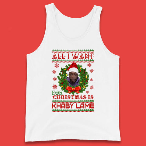 Want Khaby Lame For Christmas Tank Top