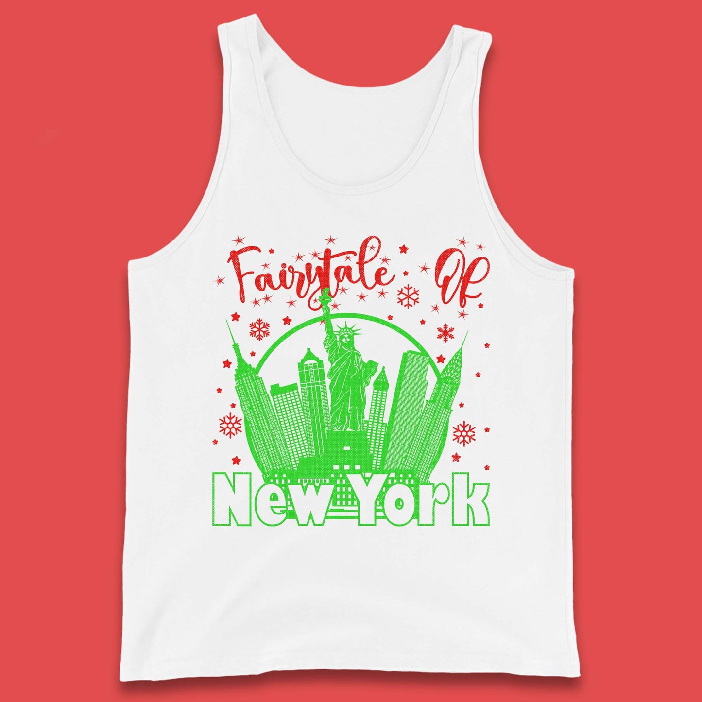 Christmas Fairytale Of New York Tank Top