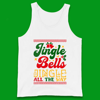 jingle bell christmas tank top