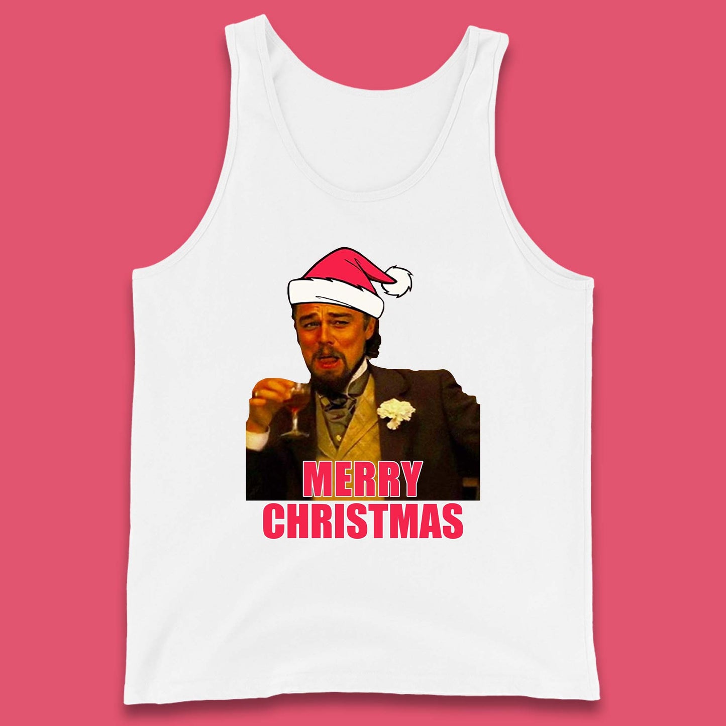 Leonardo DiCaprio Christmas Tank Top