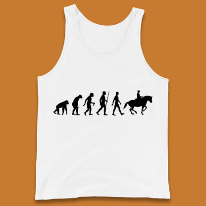 Horse Riding Evolution Equestrian Horse Racing Jockey Tank Top