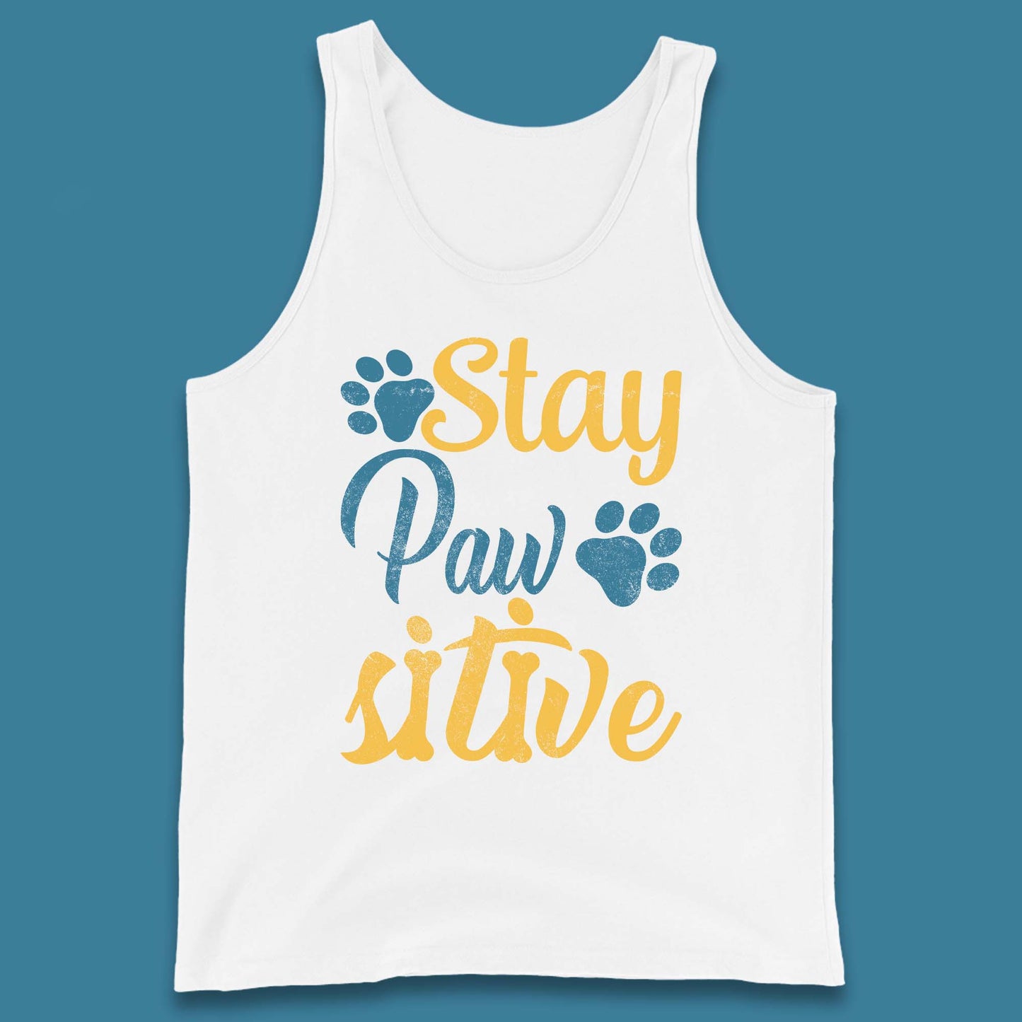 Stay Pawsitive Tank Top