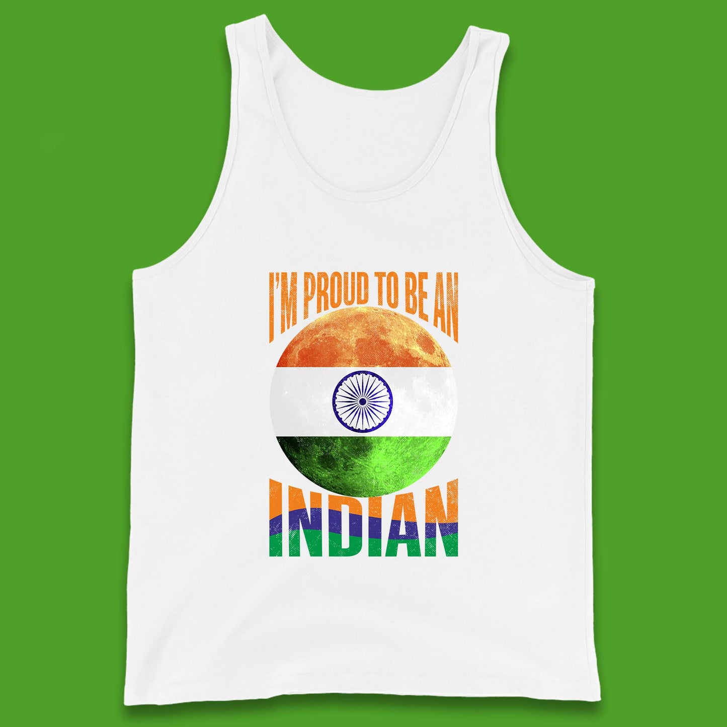 I'm Proud To Be An Indian Chandrayaan-3 Soft Landing To The Moon Tank Top