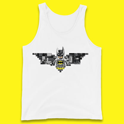 The Lego Batman Movie Superhero Building Bricks Block DC Comics Batman Master Builder Comic Book Character Tank Top
