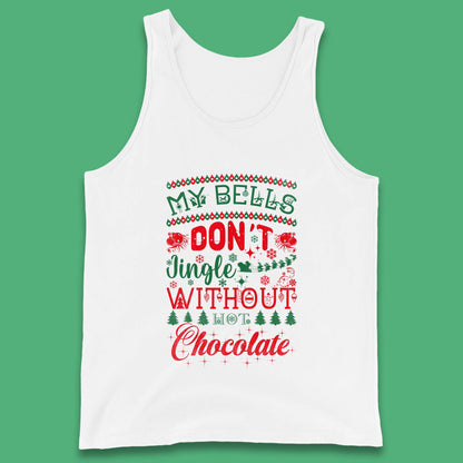 funny christmas chocolate tank top