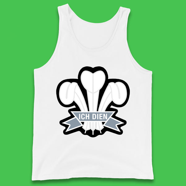 Vintage Wales Rugby Retro Style Wales National Rugby Union Team Welsh Rugby Union Tank Top