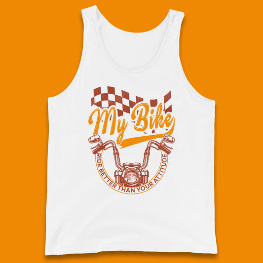 Bike Rider Attitude Tank Top