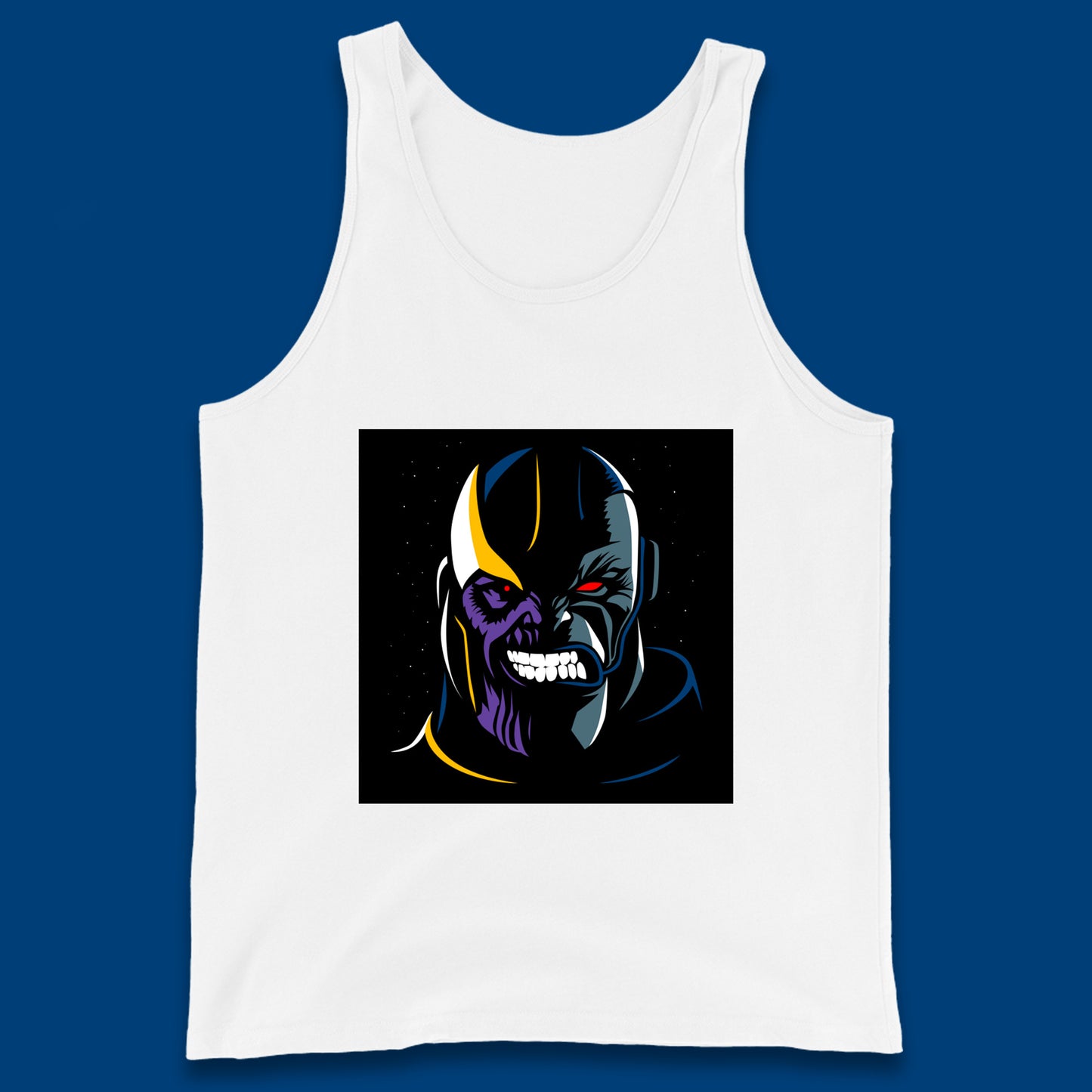Thanos Comic Book Supervillain Fictional Characters Avengers Endgame Marvel Villian Tank Top