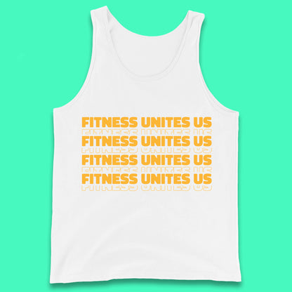Fitness Unites Us National Fitness Day Gym Day Fitness Workout Tank Top