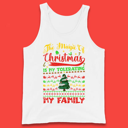 christmas quote tank top