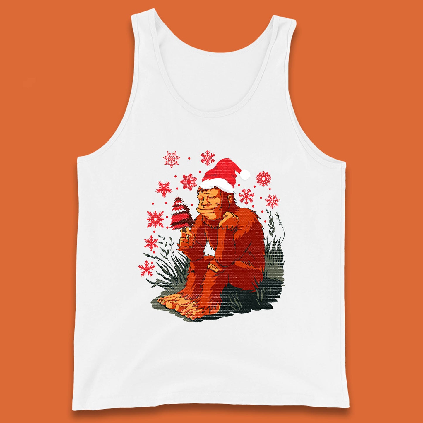 bigfoot christmas tree topper