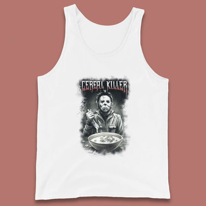 Michael Myers Cereal Killer Halloween Serial Killer Horror Movie Character Tank Top