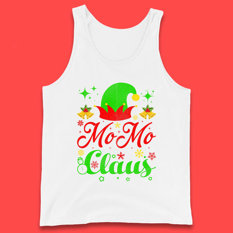 Momo Claus Christmas Pajama Matching Xmas Festive Tank Top