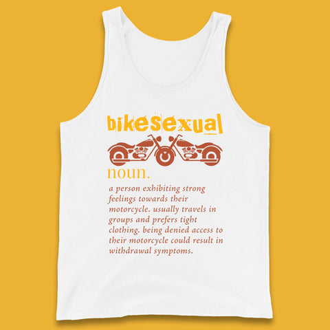 Bikesexual Definition Tank Top