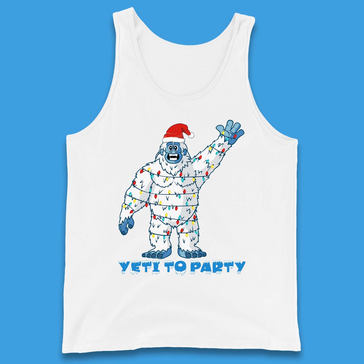 Yeti To Party Christmas Tank Top