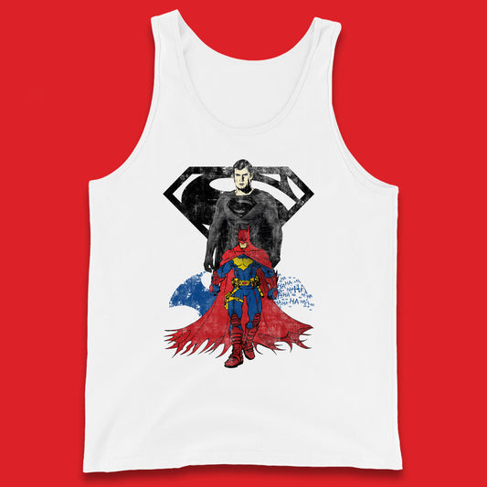 Batman And Superman Future State Dark Detective Superhero Comic Book Characters DC Comics Tank Top