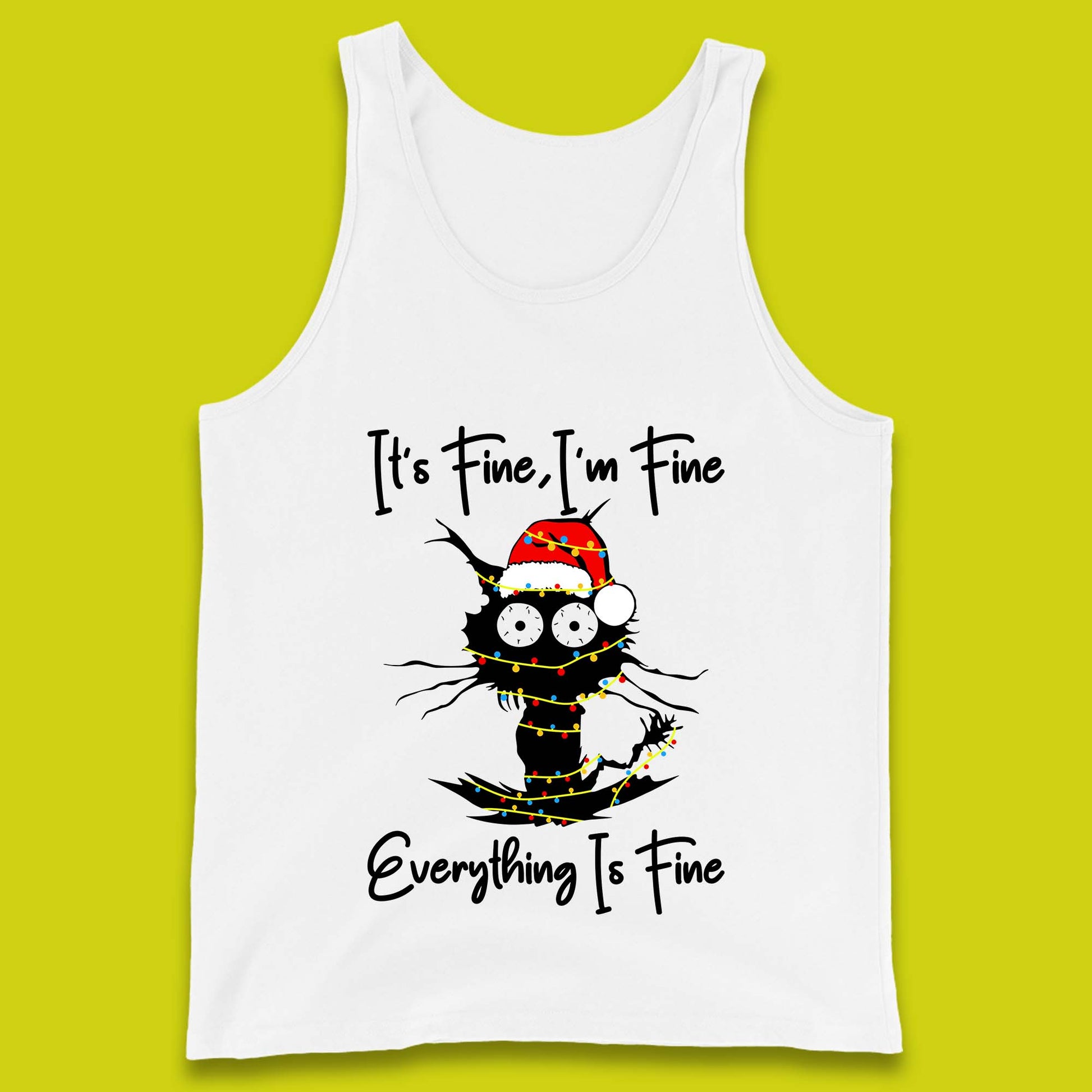 electrocuted cat tank top